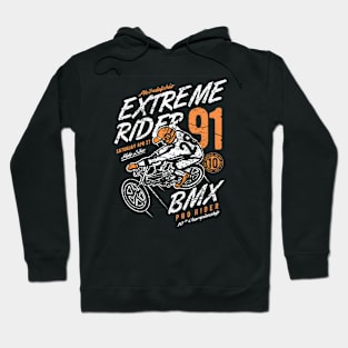 Extreme Rider BMX Vintage Design Hoodie